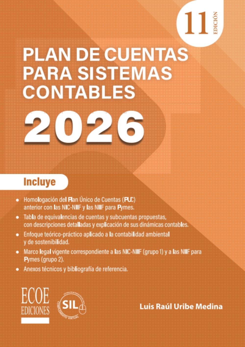Plan de cuentas para sistemas contables 2026
