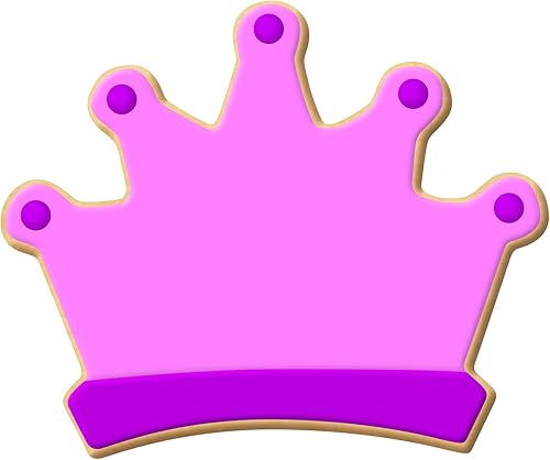 Miniatura 3 de Foose Crown - Cortador de galletas de acero estañado, 3.75 pulgadas, molde para galletas de corona