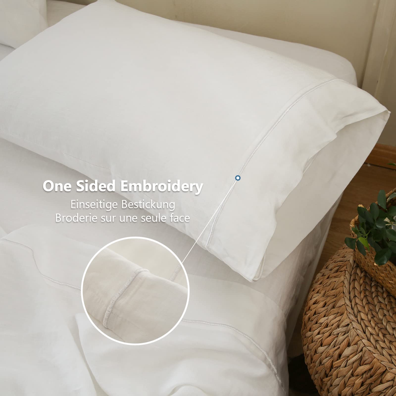 PERCALE kussensloop glad | Vandyck NL