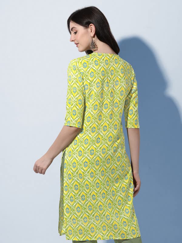 Image of MIRCHI FASHION Women's Straight Fit Paisley Printed And Embellished Kurta Set with Dupatta and Trouser