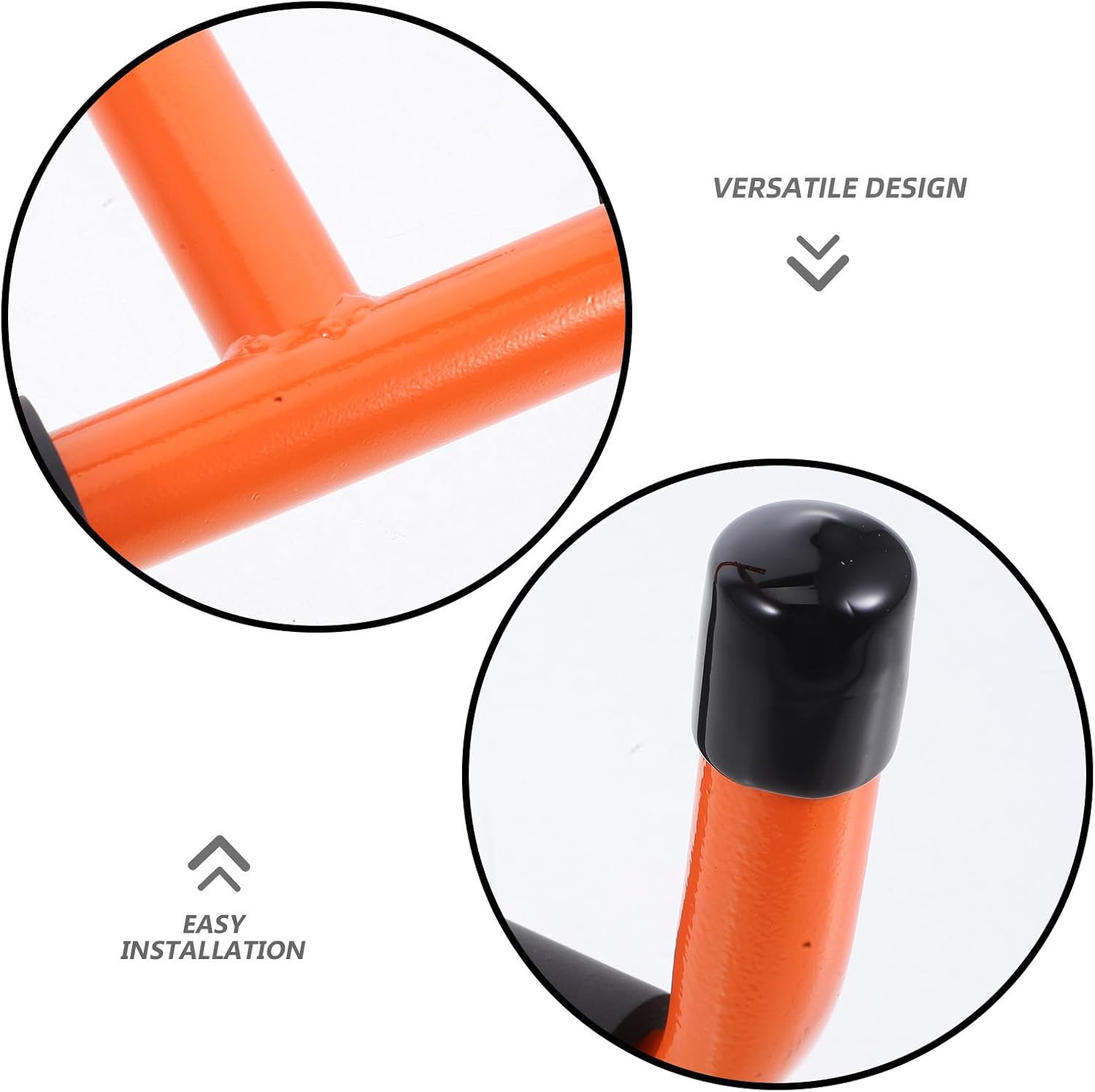 Kichvoe Heavy Duty Ceiling Storage Rack with Iron Foam Material for Garage Organization, Easy Installation and High Space Utilization, Suitable for Hanging Bicycles and Kayaks