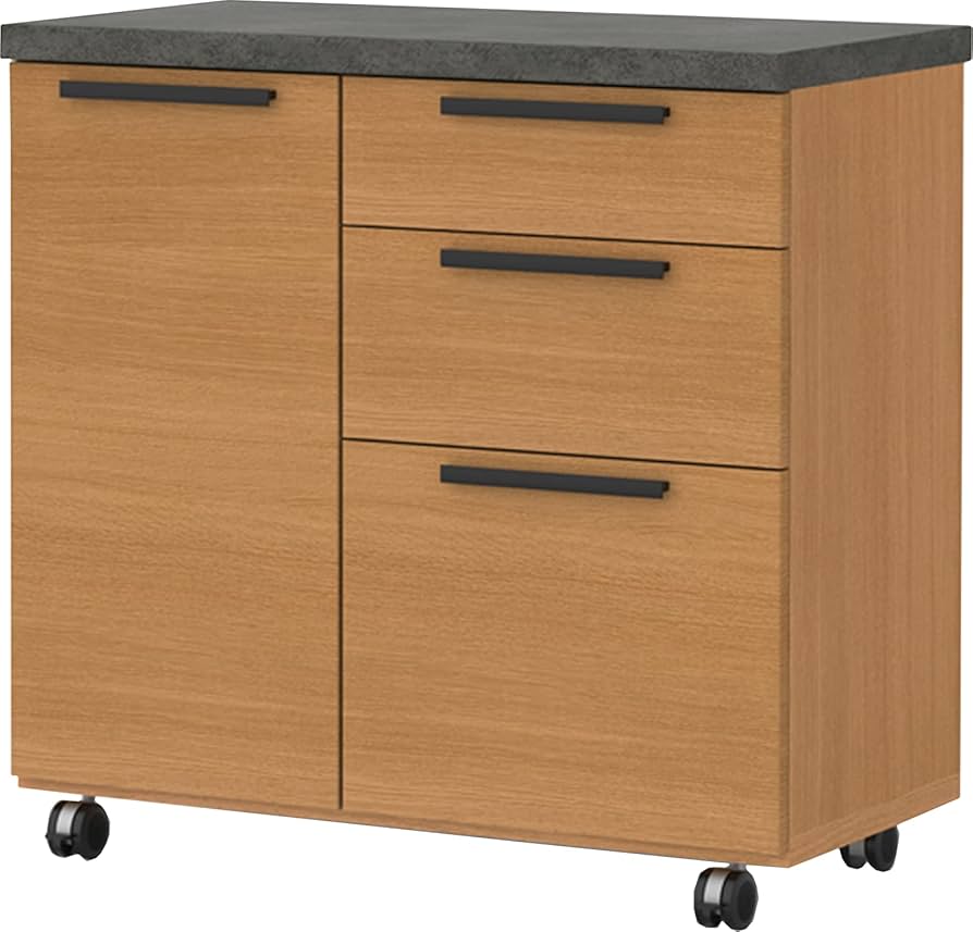 パモウナ　キッチンカウンター　　 6引き出し Pamouna（パモウナ）キッチンカウンター「IDA-1602R下台」幅