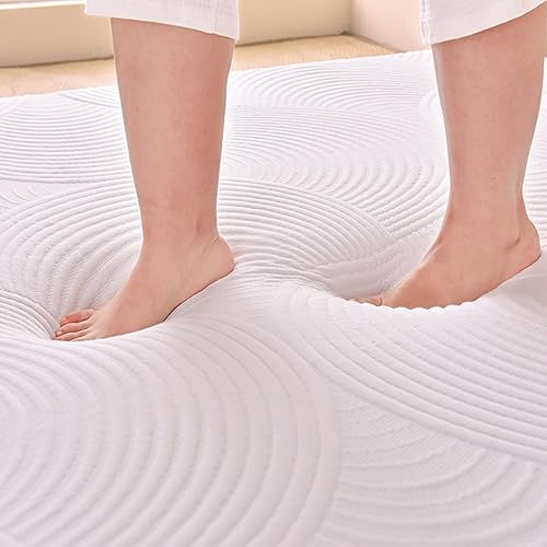 Miniatura 6 de Cubrecolchón de espuma viscoelástica de gel refrescante de 2.43.5 pulgadas de grosor, cubrecolchón de espuma viscoelástica Queen, cubrecolchón de