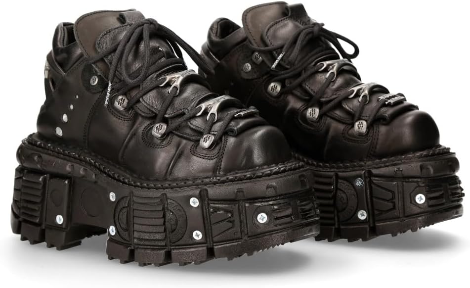 New Rock M-tank106-c1 Unisex Platform Shoes
