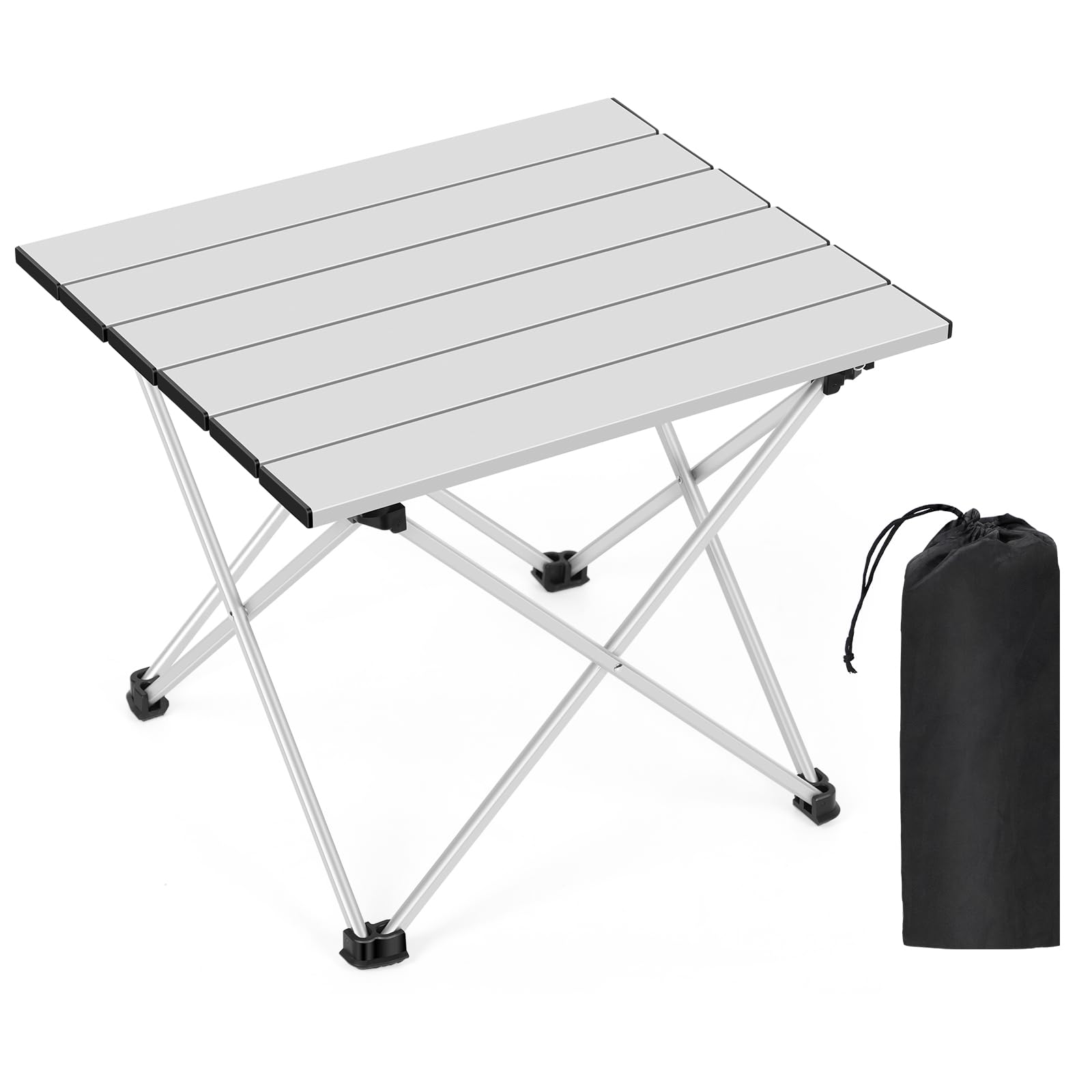 LIANTRAL Portable Camping Table, Light Outdoor Folding Table