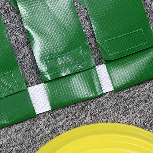 Conjunto de 10 peças de cinto de futebol Besportble, cones de disco esportivos para esportes ao ar l