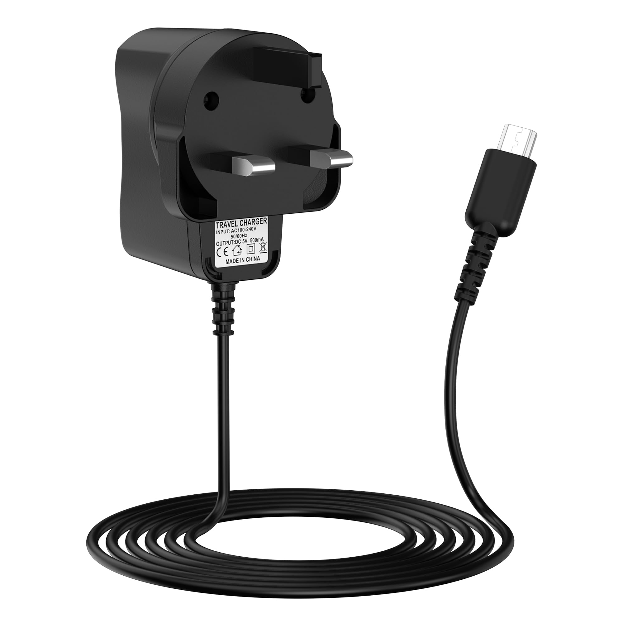 Charger for Nintendo DS Lite, AC Adapter Compatible with Nintendo DS Lite Systems Power Charger, Wall Travel Charger Power Cord Charging Cable