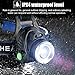 Headlamp Flashlight, USB Rechargeable Led Head Lamp, IPX4 Waterproof T004 Headlight with 4 Modes and Adjustable Headband, Perfect for Camping, Hiking, Outdoors, Hunting … (1)