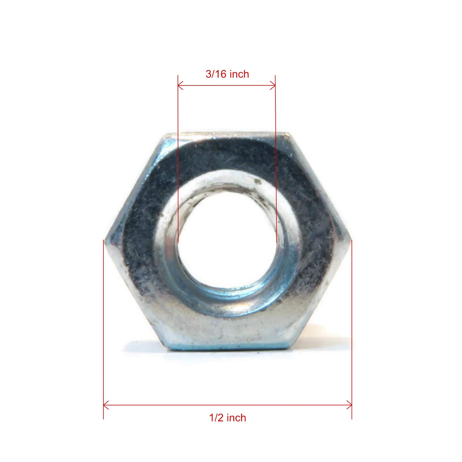Amazon.com: The ROP Shop | (Pack of 10) Shear Pin Bolt & Nut