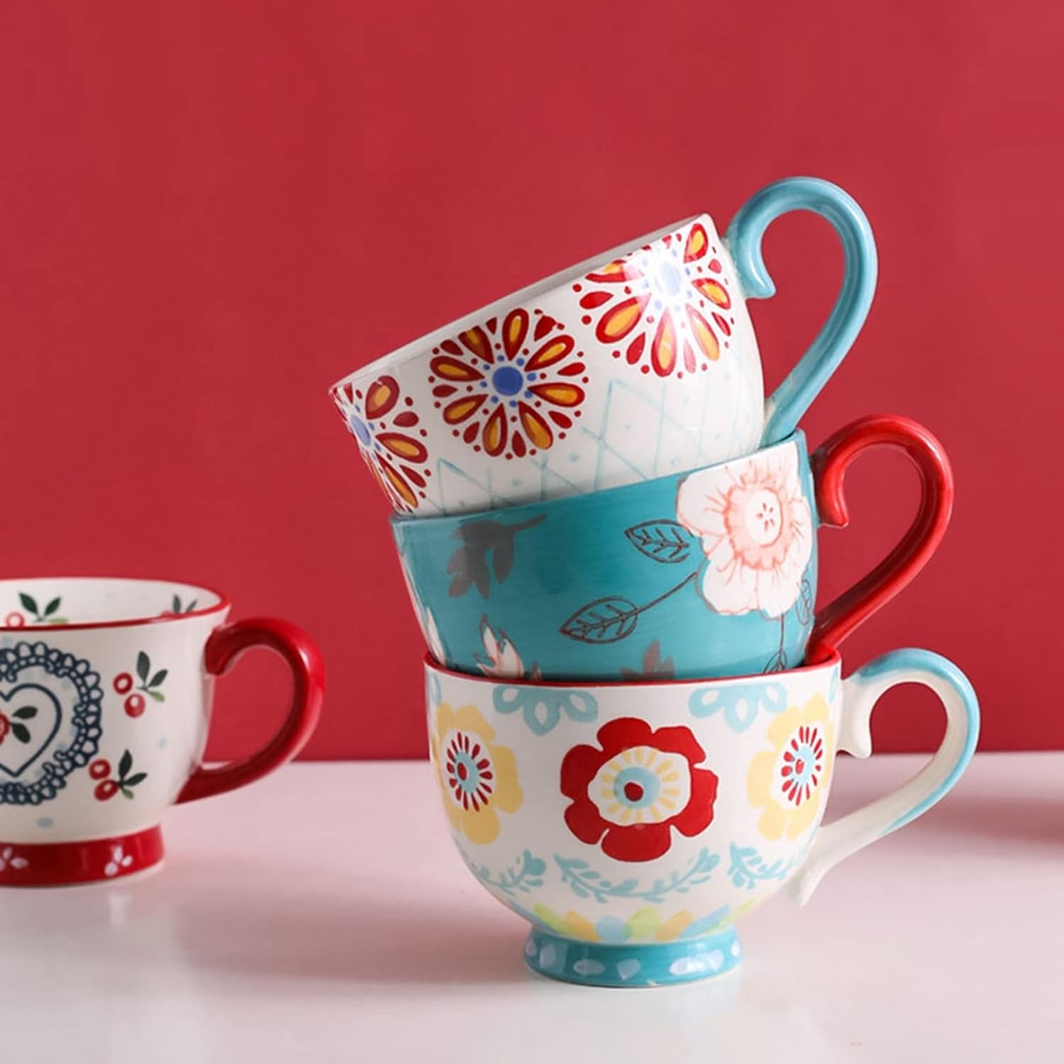 新品 コーヒーカップ おしゃれ 花柄 磁器 450ml 陶器 マグカップ プレゼント 男性 女性 高級 ギフトボックス シンプル 北欧 セラミック カップamp ソーサー 一人暮らし アフタヌーンティーカップ オートミールカップ Glm Co Il 新品 コーヒーカップ おしゃれ 花柄 磁器 450ml 陶器 マグカップ プレゼント 男性 女性 高級 ギフトボックス シンプル 北欧 セラミック カップamp ソーサー 一人暮らし アフタヌーンティーカップ オートミールカップ Glm Co Il