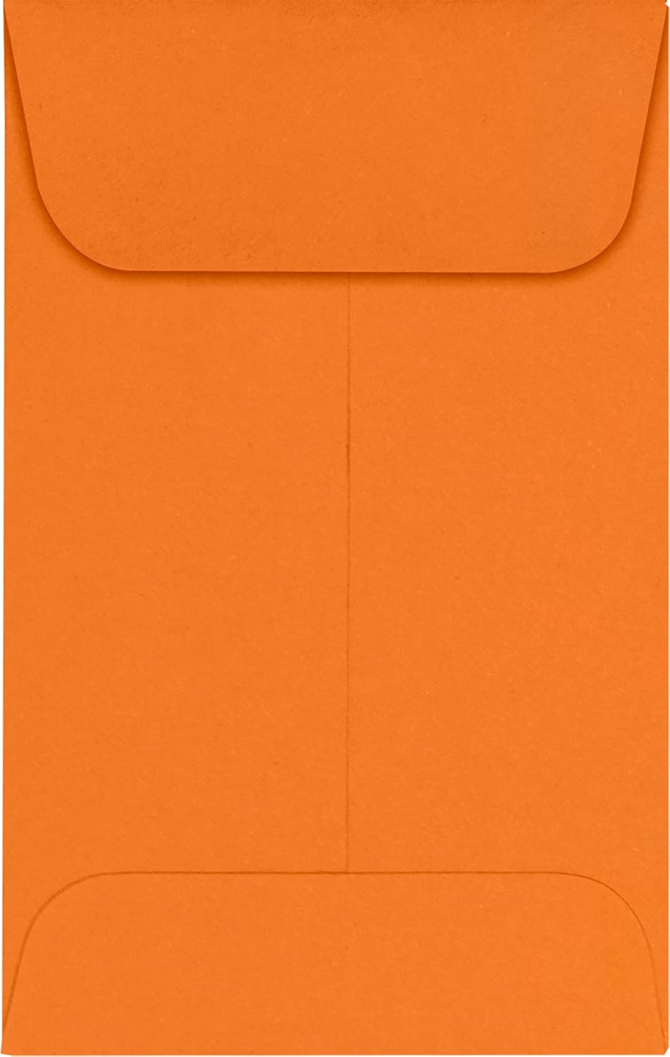 LUXPaper #1 Coin Envelopes | 2 1/4" x 3 1/2" | Mandarin Orange | 80lb. Text | 250 Qty