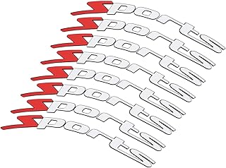Personalised 3D Letter Stickers for Car Tyres and Motorcycles 8 Rubber Stickers