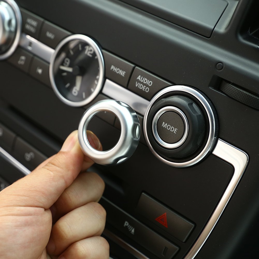 Accessori in ABS opaco per Freelander 2 2013-2015, manopola, accessori e ricambi per auto, 5pz.
