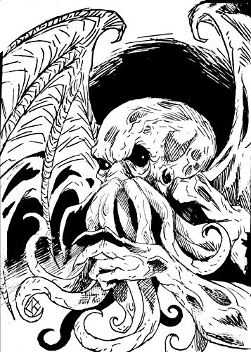Lovecraft Para Colorir