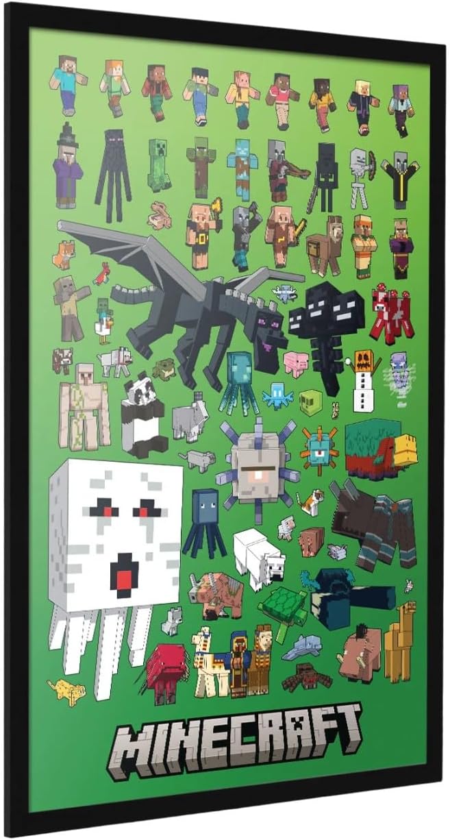 Pyramid International Minecraft Character Montage Poster, 60 x 90 cm image 2