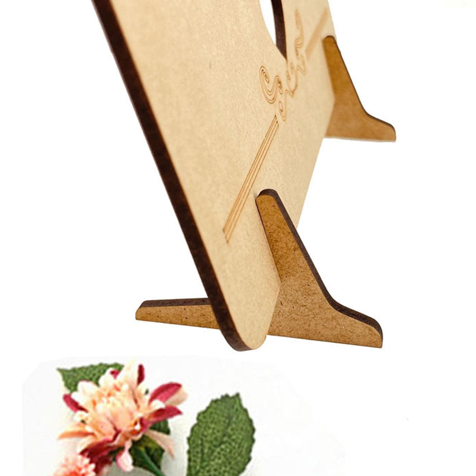 Libro de Firmas de Boda Corazón Decoración Top Drop Caja Invitado Marco Madera Centro Mesa Adecuado para Shower Cumpleaños Aniversario Recepción