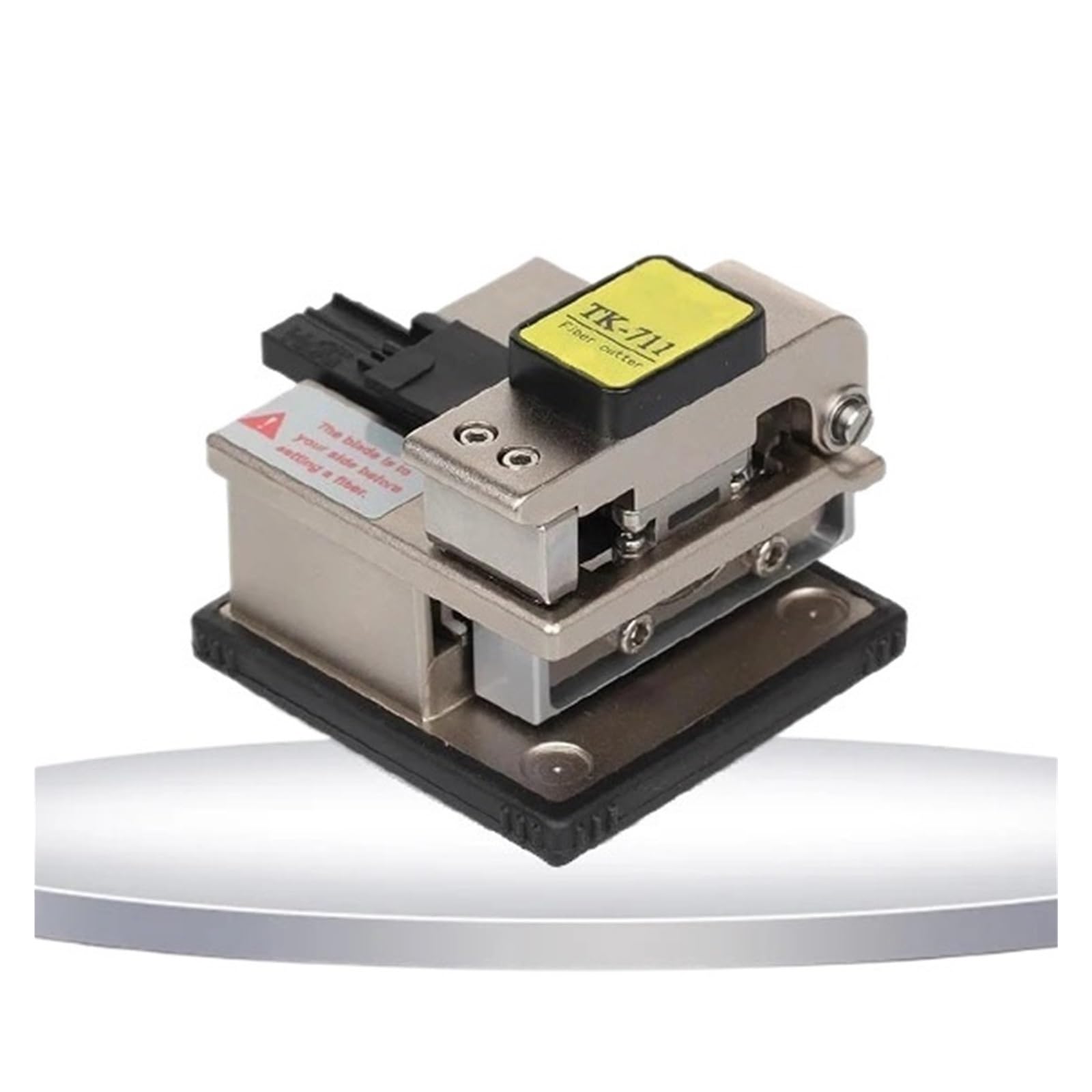 CUDTAPI Optical Fiber Cleaver, Fiber Cleaver Optic High Precision TK-711 Optical 125um Cladding Diameter