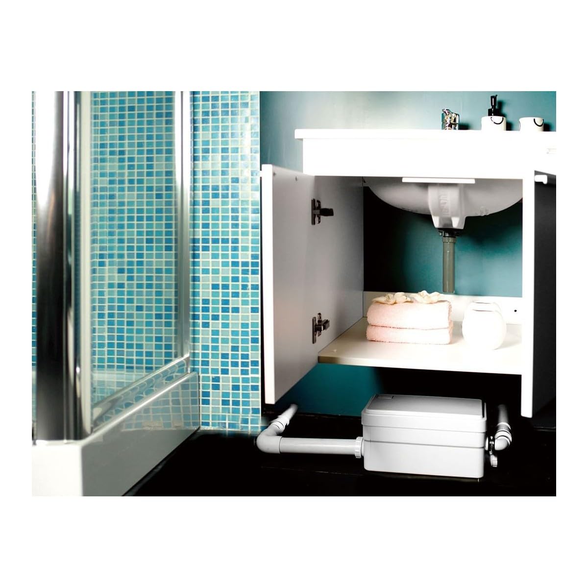Pompe de Relevage DOUCHE BSF12025 - pompe de relevage eaux usées SILENCIEUSE - la Qualité de la marque Française BSF