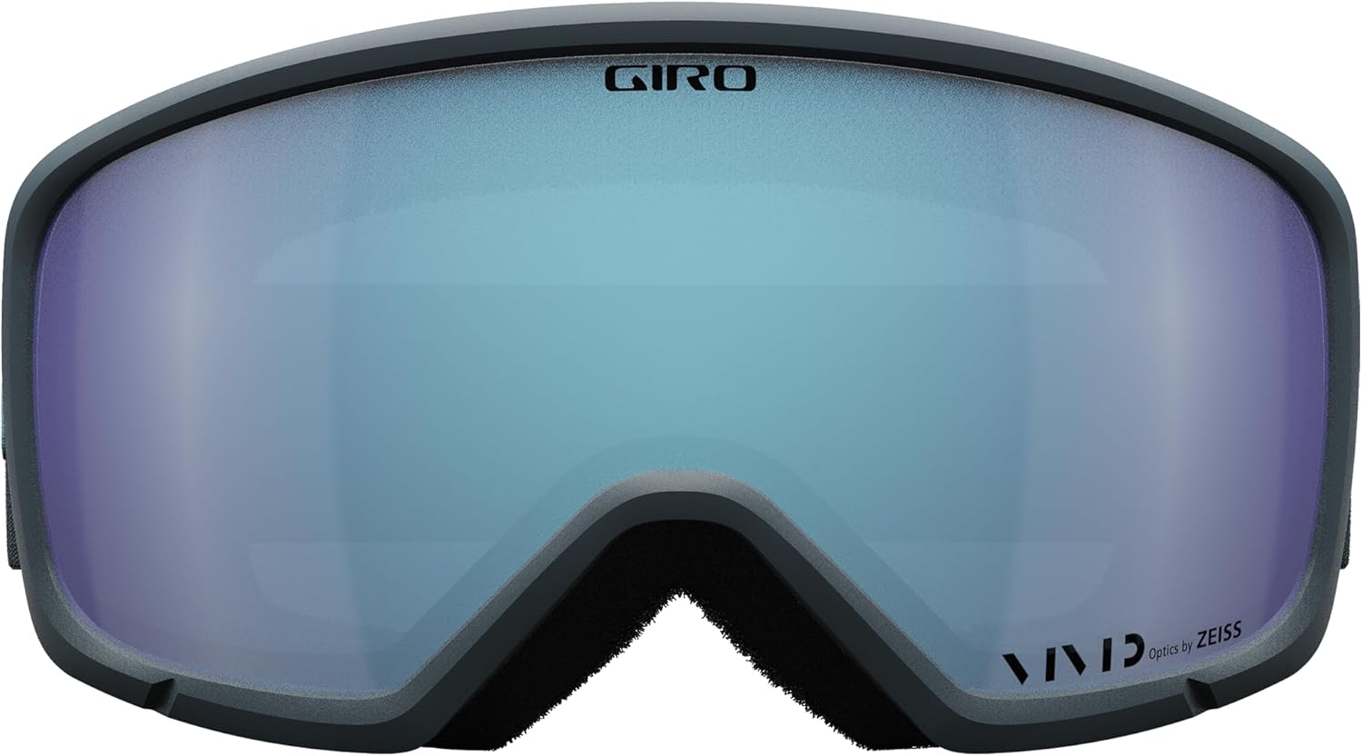 Giro Ringo Ski Goggles - Snowboard Goggles for Men, Women and Youth - Dark Shark Streaker Strap with Vivid Royal Lens - Image 2