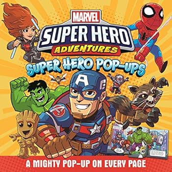 Hardcover Marvel - Super Hero Adventures: Super Hero Pop-ups (Cased Pop-up Marvel) Book