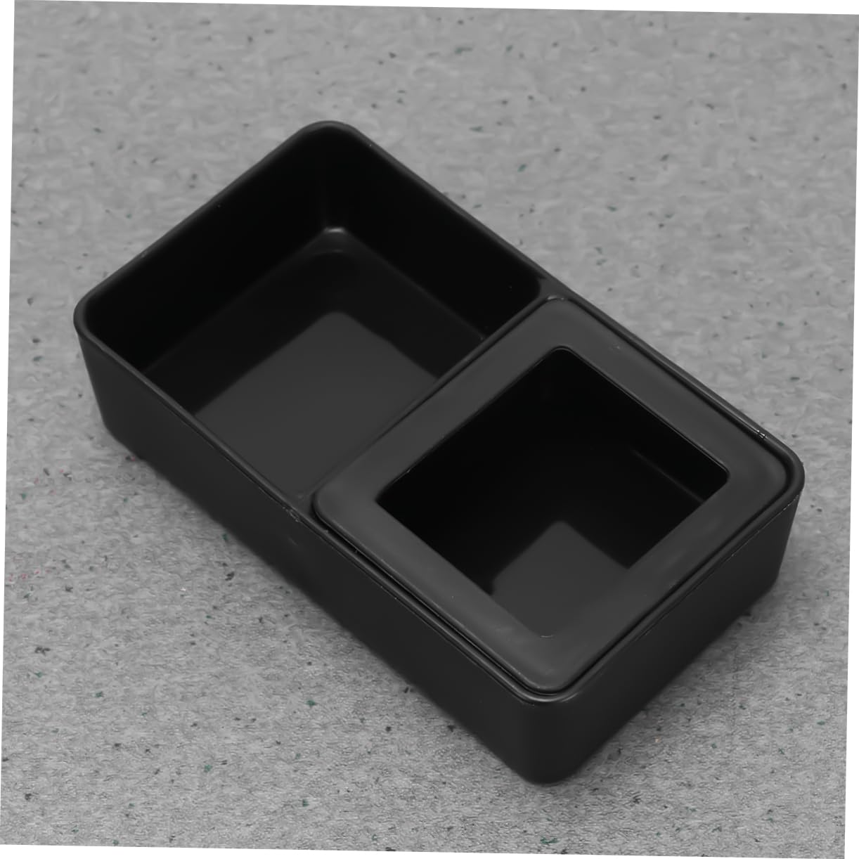 Happyyami 4pcs Reptile Bowl Small Pet Feeding Bowls for Lizards Geckos Crickets Safe Plastic Easy Cleaning