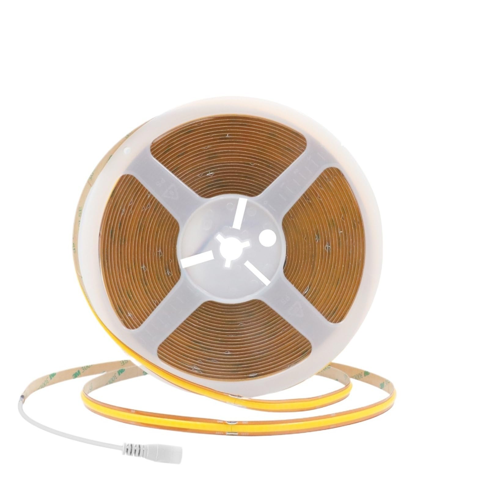 Cuttable high density 24V self-adhesive COB LED strip(Natural white DC,6m)