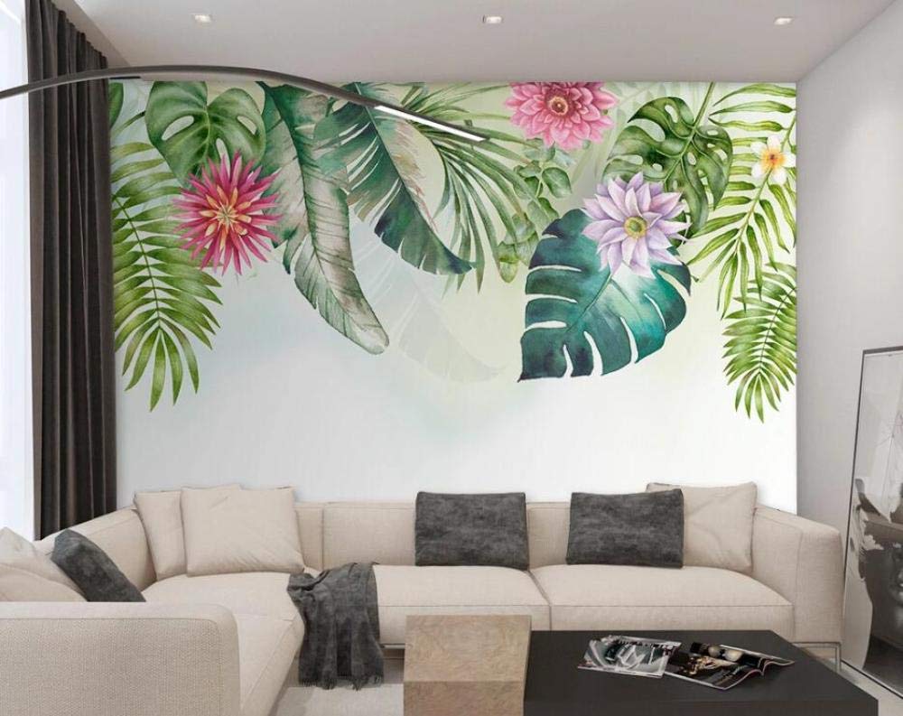 Papier peint chambre 3d aquarelle lavable dimensions 250x175cm