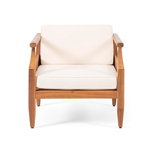 Christopher Knight Home Anton Outdoor Club Chairs with Cushions -