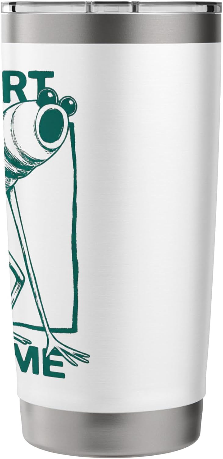 Robert Help Me Marcus The Worm Meme Funny Design Stainless Steel Insulated Tumbler image 2