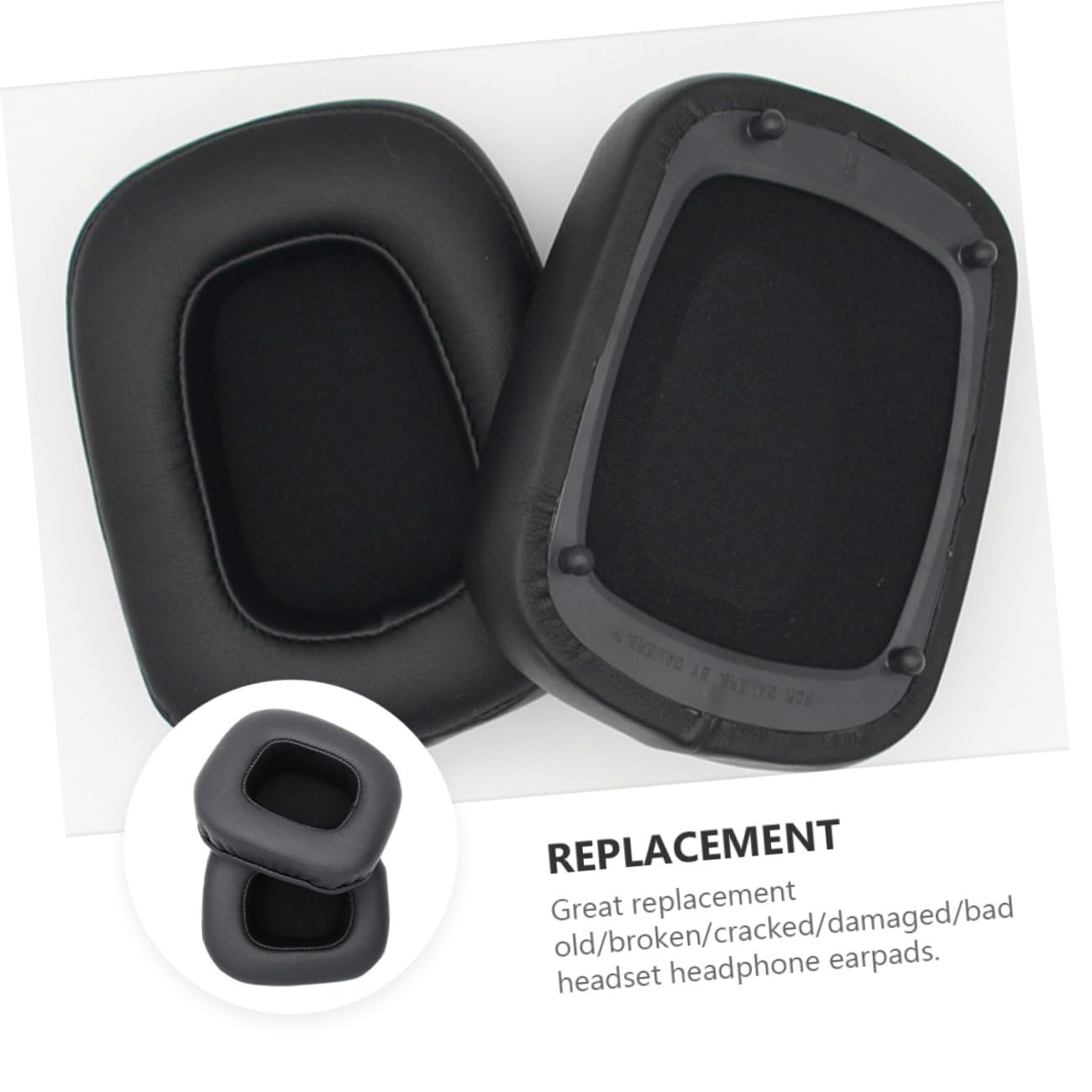Gadpiparty 6 Piezas De Funda De Esponja para Auriculares Almohadillas De Repuesto para Auriculares Almohadillas De Repuesto para Auriculares Cubiertas para Auriculares Almohadillas para
