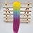 Rainbow Braiding Hair Pre stretched Synthetic Yaki Ez Braid Braiding Hair