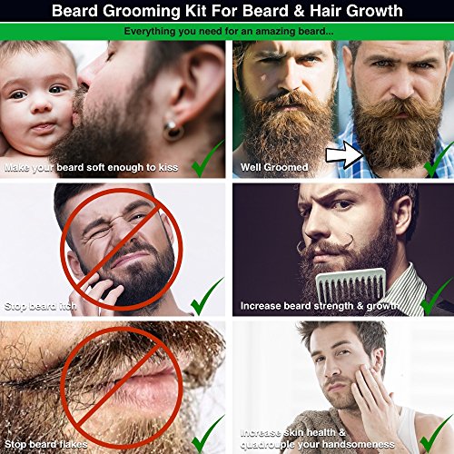 Beard Club - Beard Grooming Kit for Men - Beard Growth Kit - Includes Beard Balm, Beard Shampoo, Beard Comb - Mens Grooming Kit - Grooming Kit for Men - Beard Kit - Excellent Gift Sets for Men - Image 7