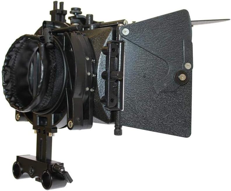 3x3 Matte Box Package for DSLR Cameras, Includes MB3485S 3x3 Hard Shade Matte Box, ADU085-D45 Adapter Ring, RST2550 + R156025 Front Bracket
