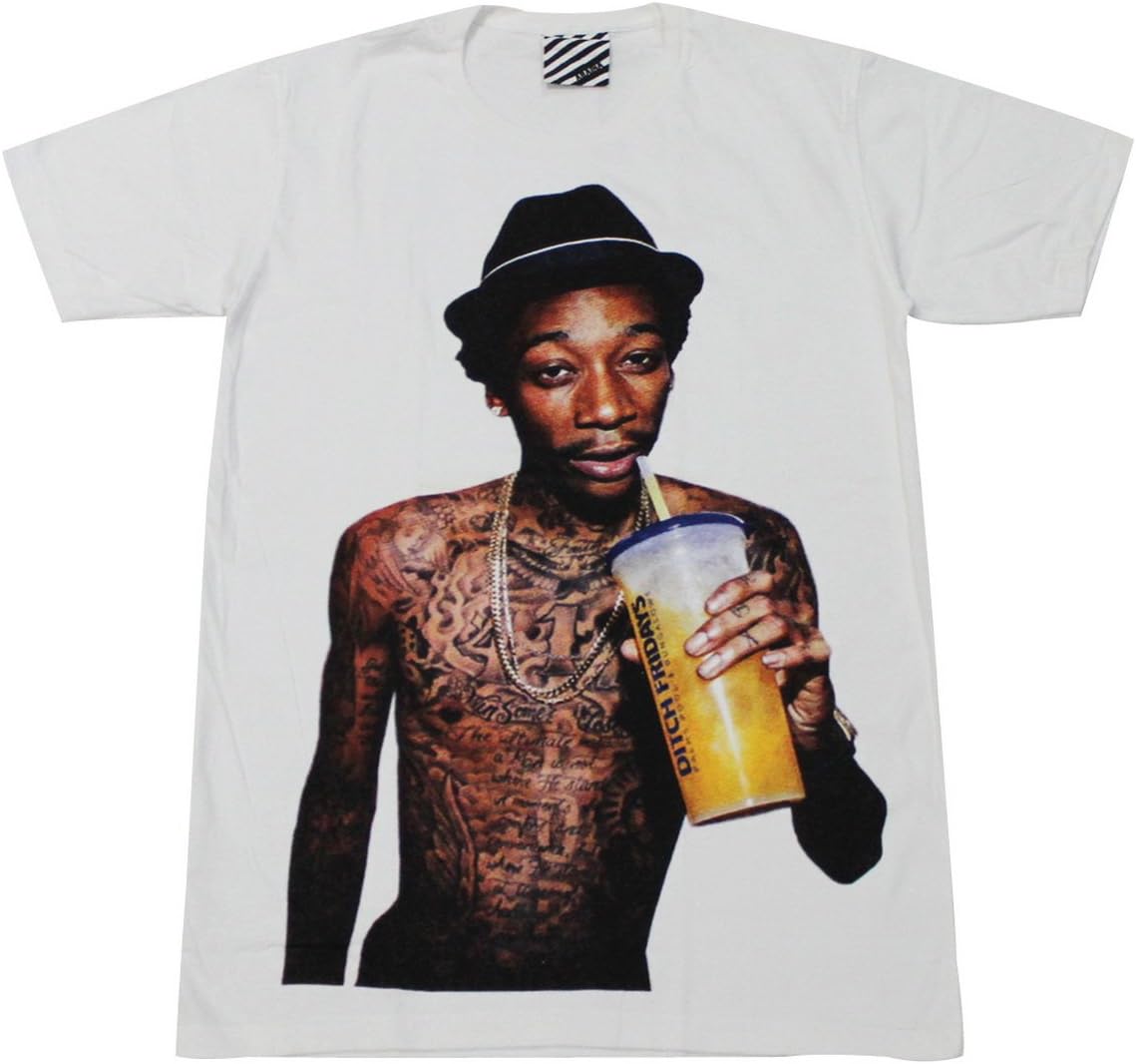 ARAINA whiz khalifa sneaker street wear T-Shirt White / AR91 size L
