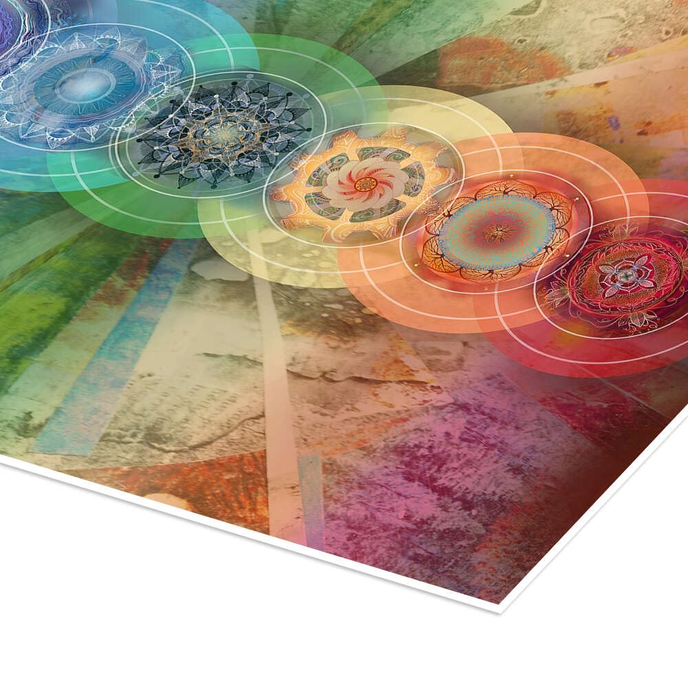 Seven Chakras Plakat