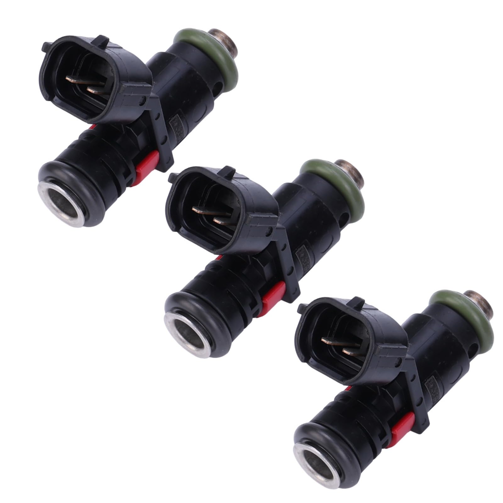 03E906031C Lot de 3 injecteurs compatibles avec Polo 9N Cordoba 6L Ibiza 6L Fabia 6Y Roomster 5J 1.2, 03E906031C Unité d'injection de carburant
