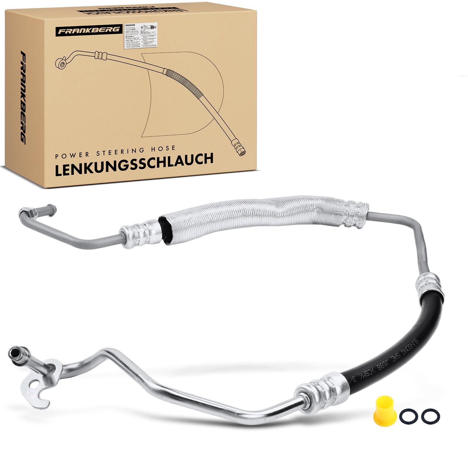 Frankberg Servosterzo Tubo flessibile Compatibile con Tourneo Connect Transit Connect P65 P70 P80 Replace# 1438120,3405528