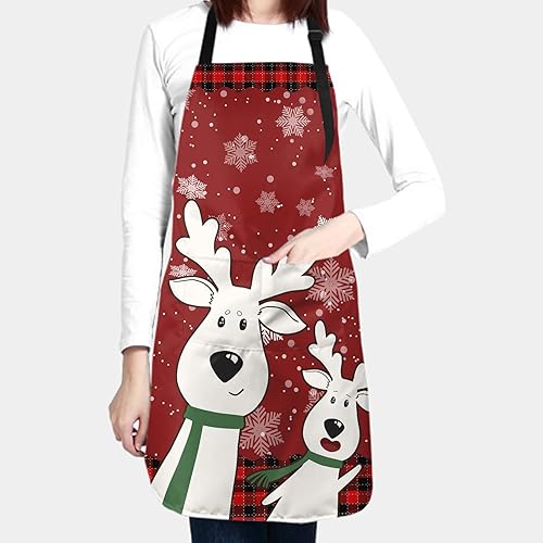 Miniatura 3 de Kawani Delantal adulto con bolsillos, delantal de cocina de chef