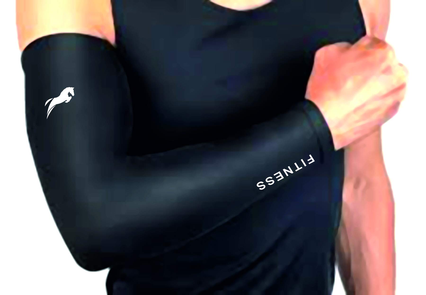 JUST RIDERarm sleeves for men sun protection cotton