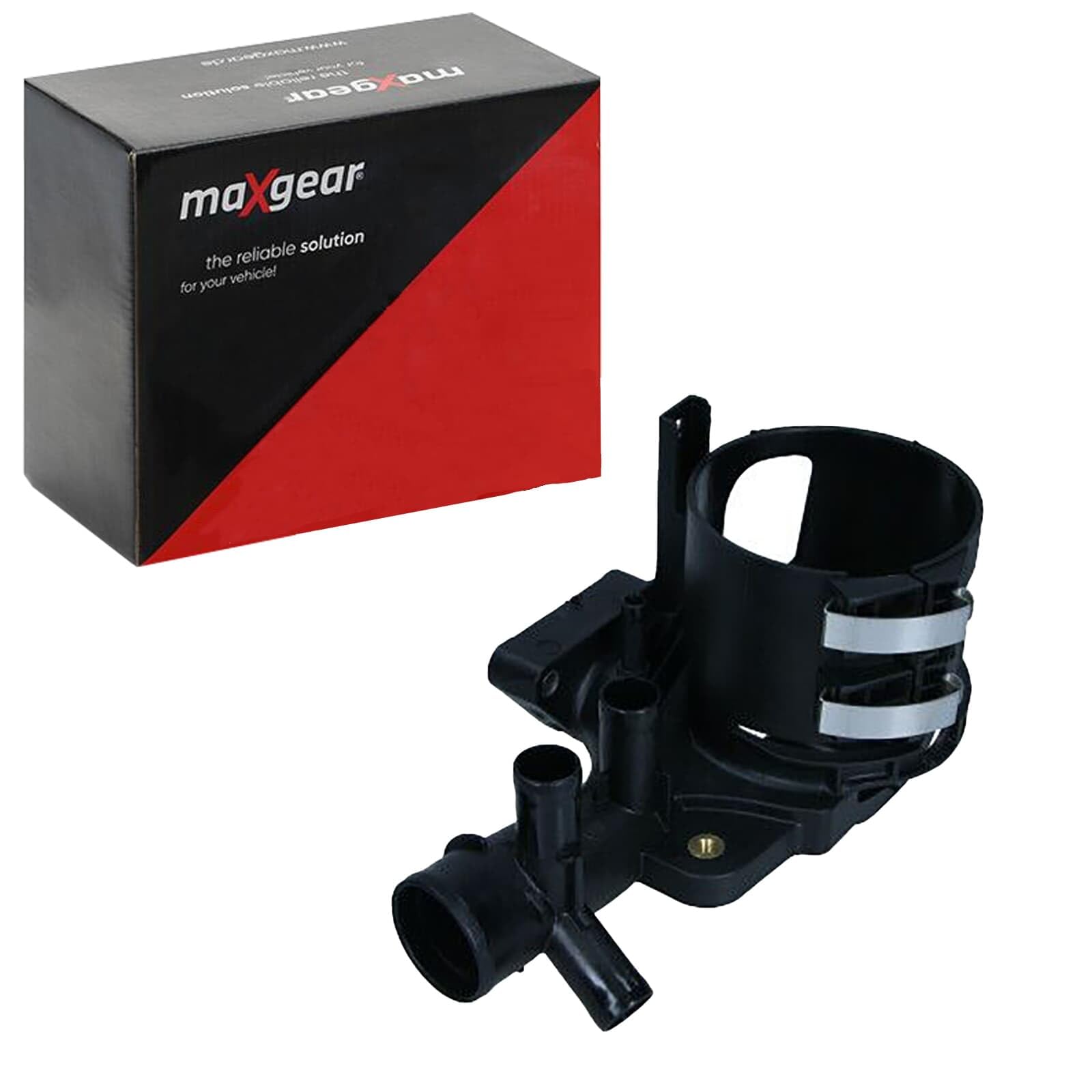 MAXGEAR 18-0805 Flangia del refrigerante dell'acqua PA 66 GF 30 & GFK (plastica rinforzata con fibra di vetro)