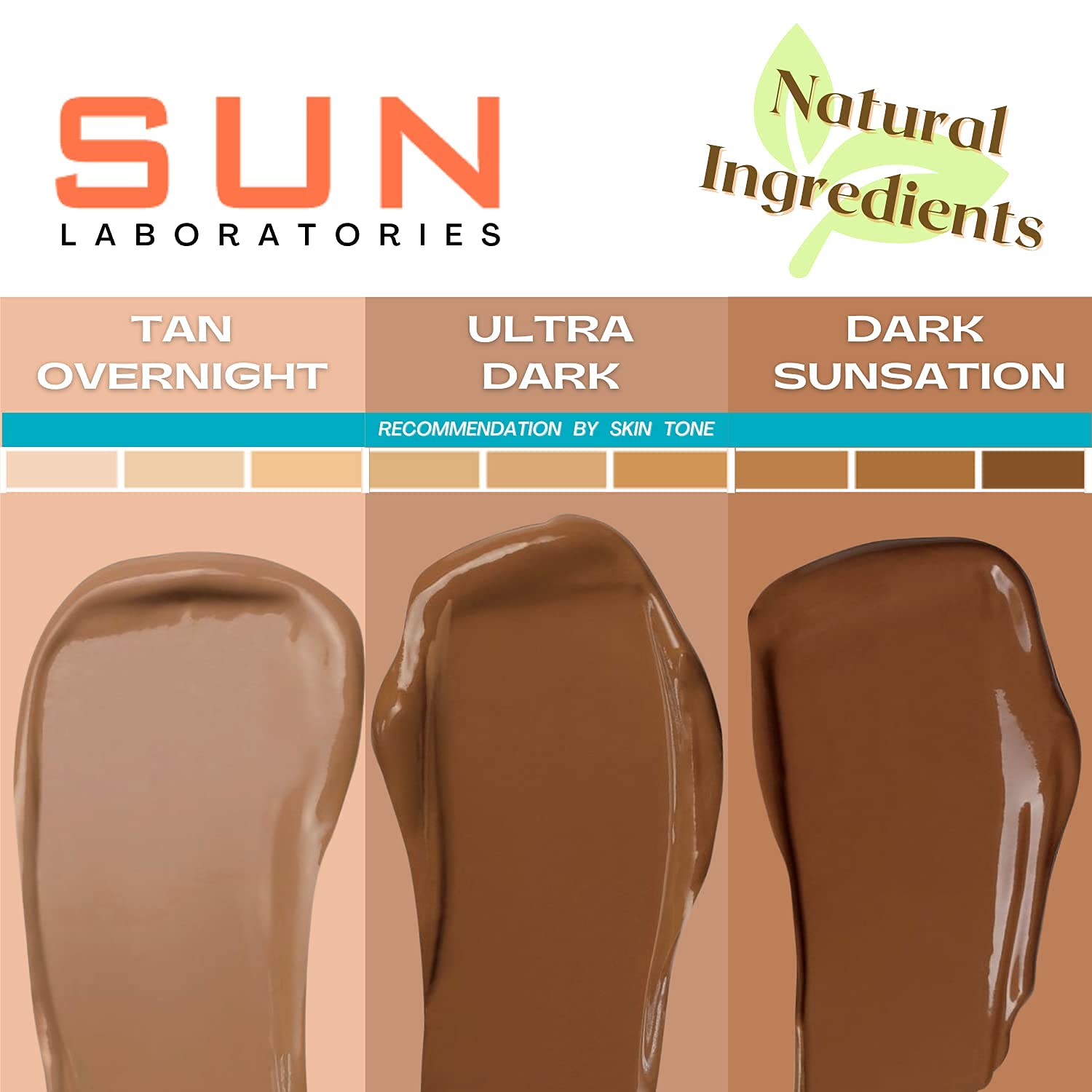 Sun Laboratories Tan Overnight Self Tanning Lotion 4 fl oz. by Sun Laboratories