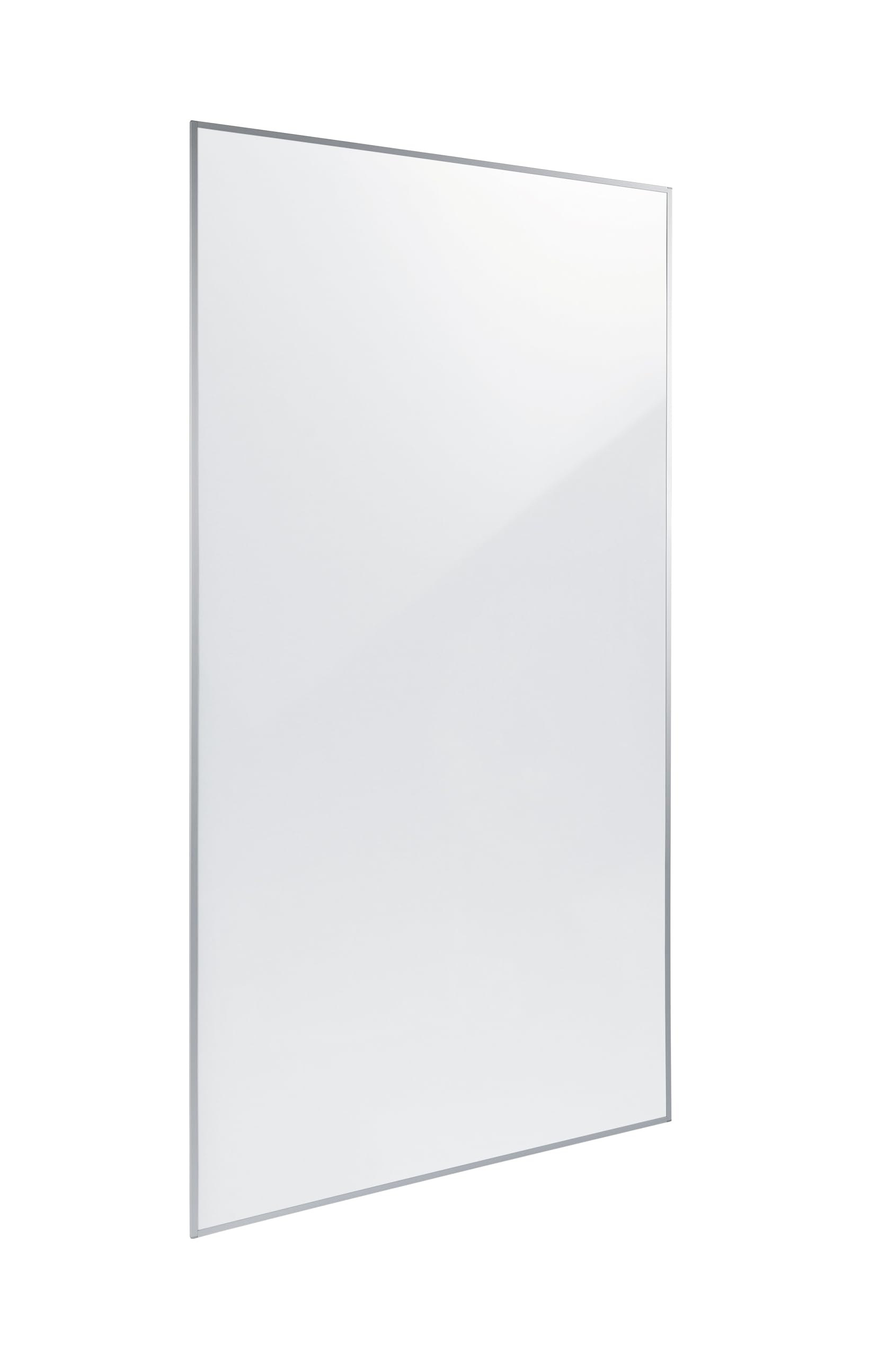 SIGEL MUB14 Meet up Set aus 1x mobiles Whiteboard 90x180cm, magnetisch, beidseitig beschreibbar, silberner Rahmen, 1x Aufsteller und 4 Board-Marker