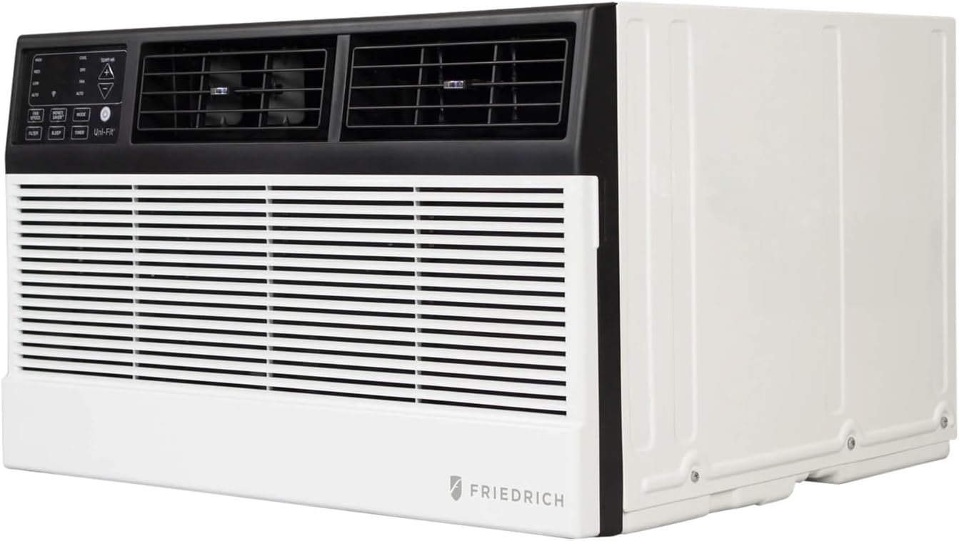 Friedrich 14,000 BTU Smart Thru-The-Wall Air Conditioner with 10,600 BTU Electric Heat