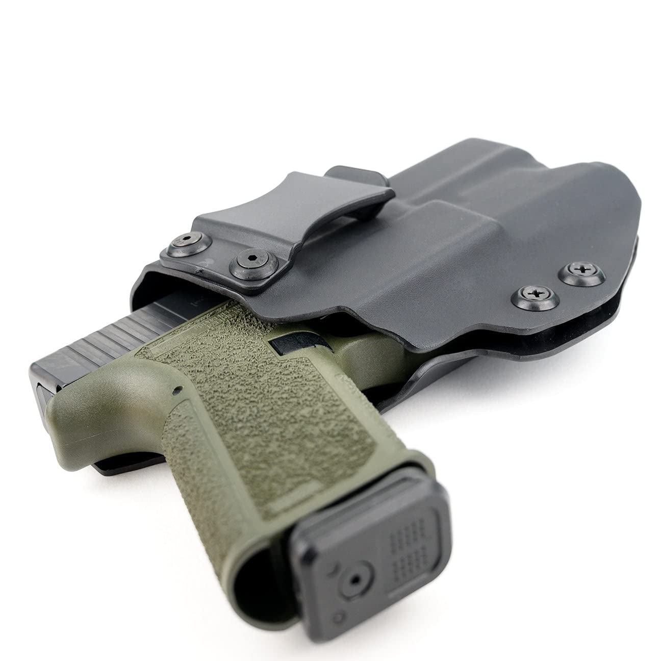 R&R Holsters IWB Holster - Olight Baldr S - Black (Right-Hand, for Glock 20,21,37)