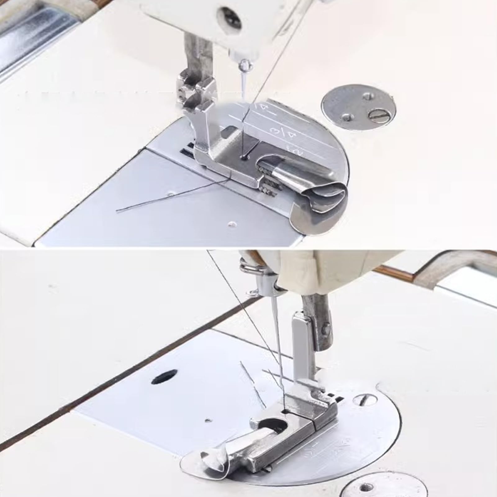 Set 8 Piedini Per Orlo Arrotolato - 3-10mm Per Macchina Da Cucire Con Rulli