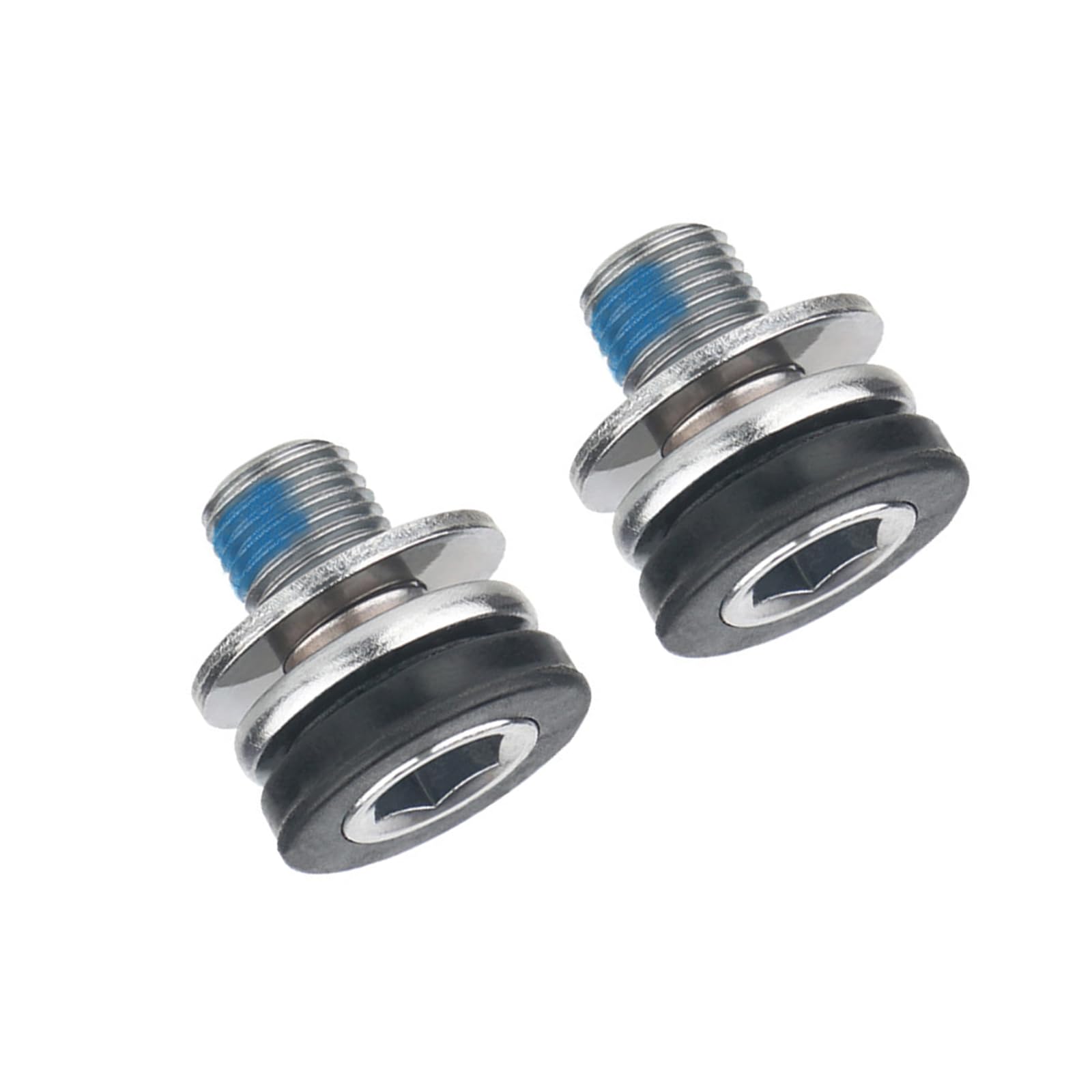 oringnat 2Pcs Bike Hexagonal Crank Arm Fixing Bolts Capless Bottom Bracket Screws Bicycles Crank Screw Bike Crankset