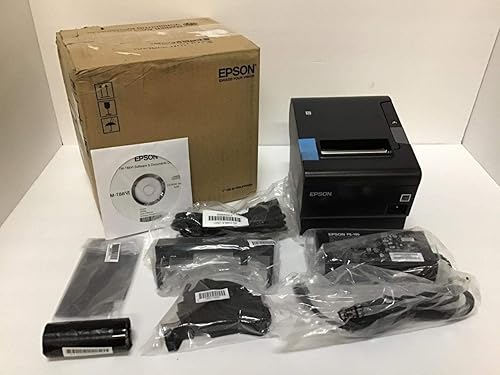 Epson TM-T88VI Impresora térmica de recibos Negro S01 Ethernet USB PS C31CE94061