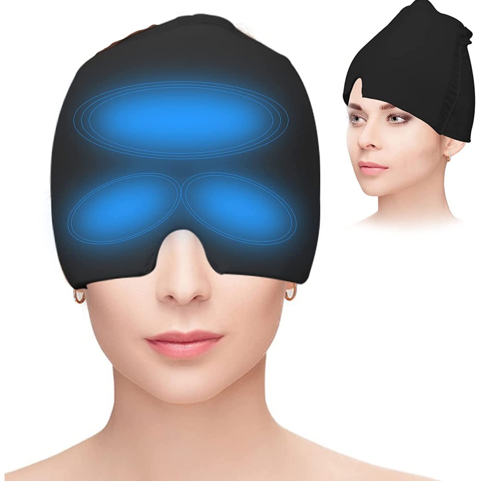 Buy VUCATIN Migraine Cap, Gel Headache Hat, Migraine Ice Head Wrap