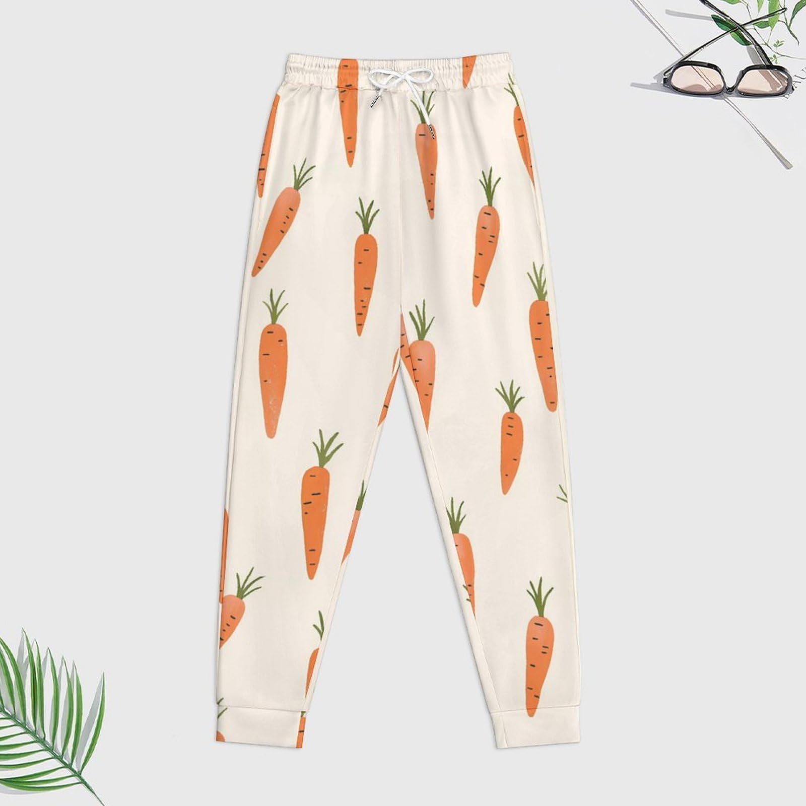 Carote Pattern Tute per gli Uomini Manica Lunga Felpa Con Cappuccio E Pantaloni Della Tuta Joggers Set Moda Tute