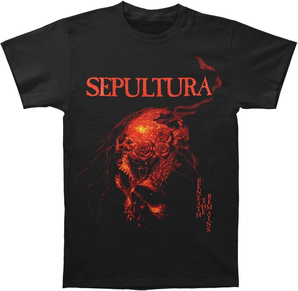 JSR Sepultura Beneath The Remains T-Shirt M Cavalera New Black